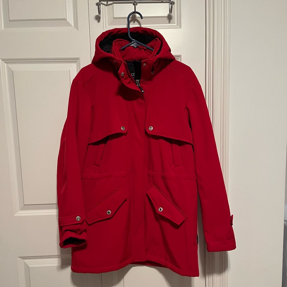 Women’s Swedish Heritage Cobolt Red Long Coat Size 44 (XL)
